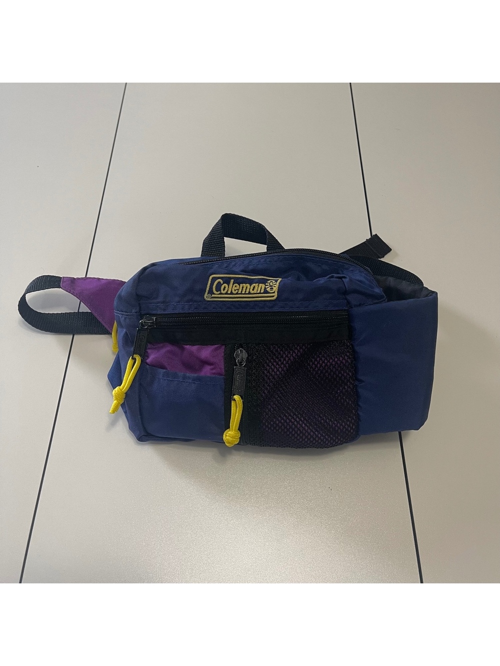Vintage 90s Coleman Hiking Camping Waist Fanny Pack Bag